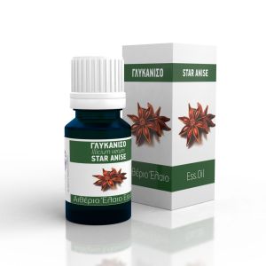 ΓΛΥΚΑΝΙΣΟ STAR ANISE /Illicium verum ΑΙΘΕΡΙΟ ΕΛΑΙΟ 10ml